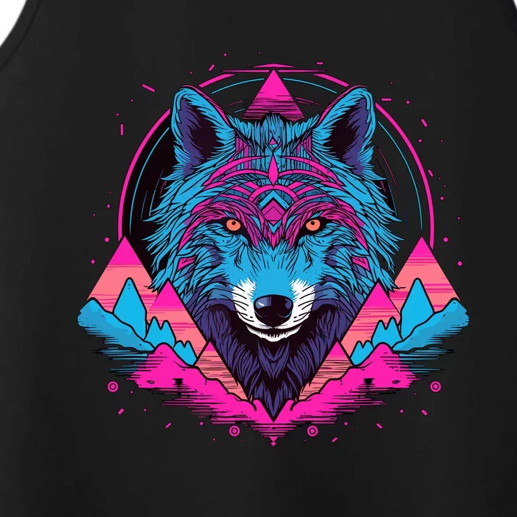 Wolf And Wolves Performance Tank