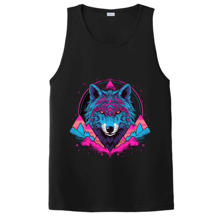 Wolf And Wolves Performance Tank