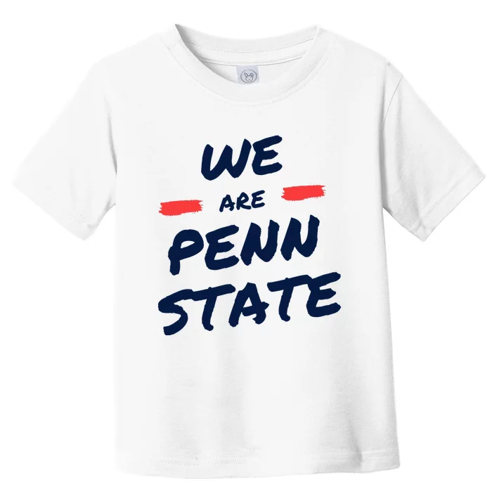 We Are! White Out Game Day Gear Toddler T-Shirt