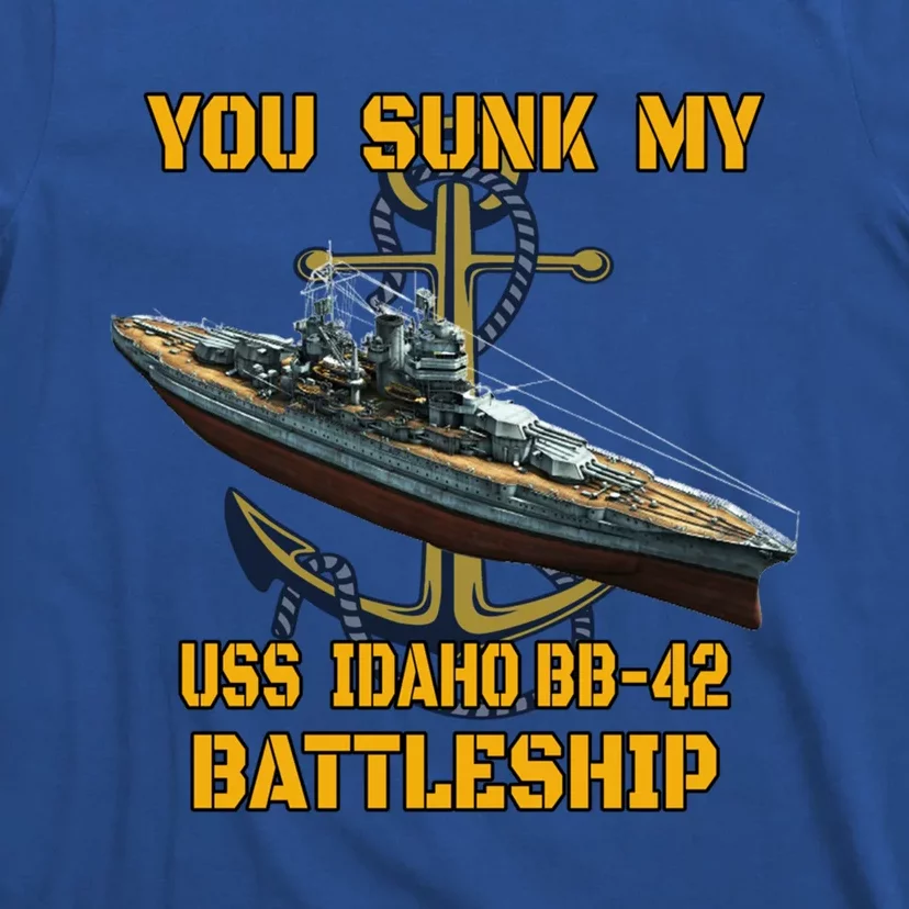 Ww2 American Warship Uss Idaho Bbgift42 Battleship Veterans Day Gift T ...