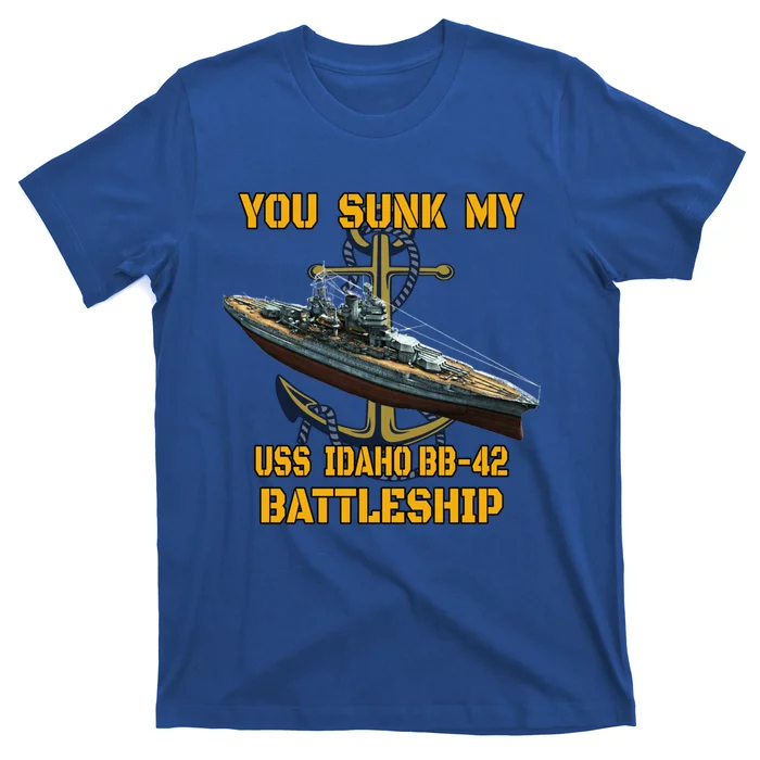 Ww2 American Warship Uss Idaho Bbgift42 Battleship Veterans Day Gift T ...