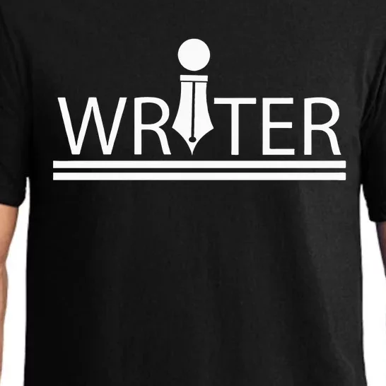 Writer Author  White Pajama Set