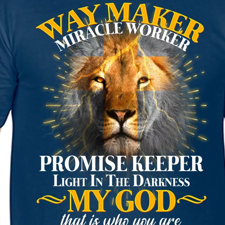 Way Maker Miracle Worker Lion Comfort Colors T-Shirt