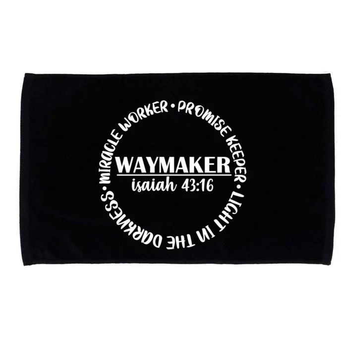 Waymaker Isaiah 43:16 Microfiber Hand Towel