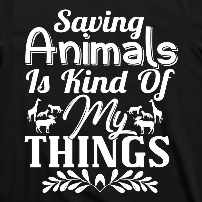 Wildlife Animals Zoo Keeper Graphic T-Shirt