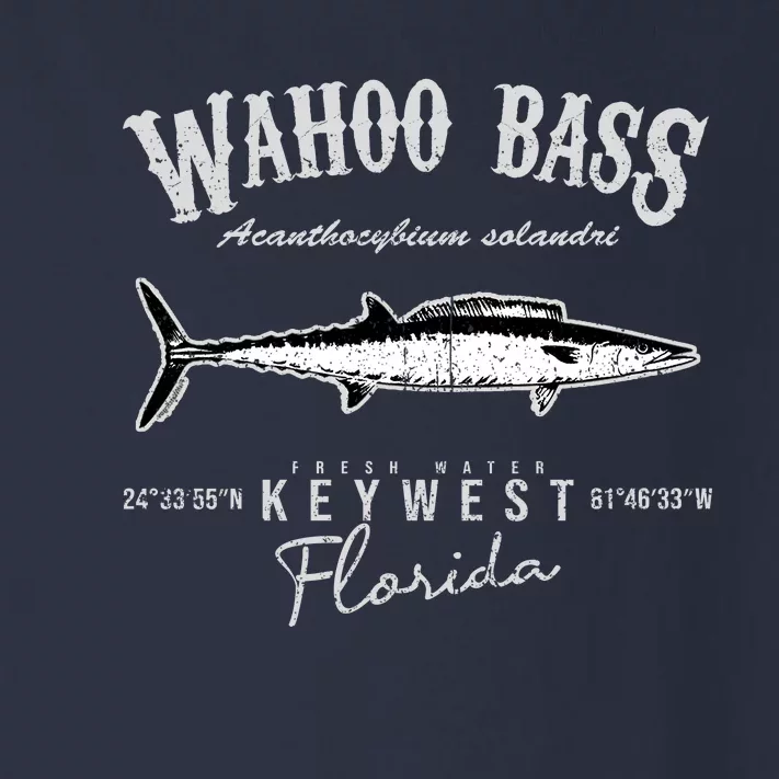 Wahoo Bass At Key West Florida Toddler Long Sleeve Shirt