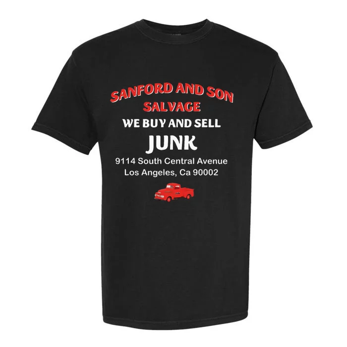 We Buy And Sell Junk Car Son In Sanford City Funny Meme Garment-Dyed Heavyweight T-Shirt