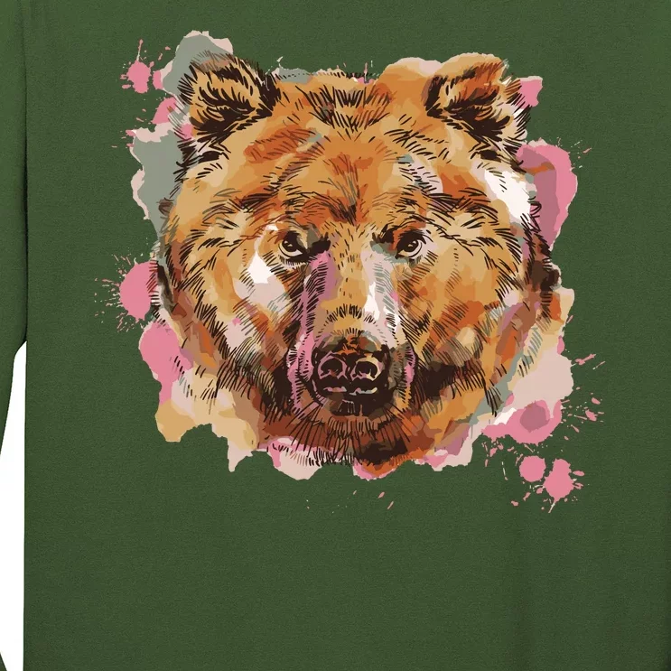 Wild Bear Art Long Sleeve Shirt