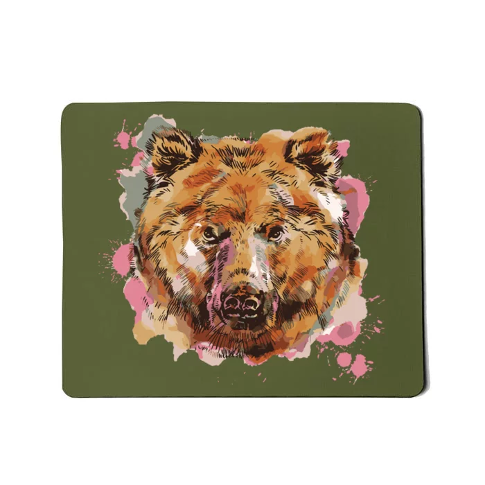 Wild Bear Art Mousepad