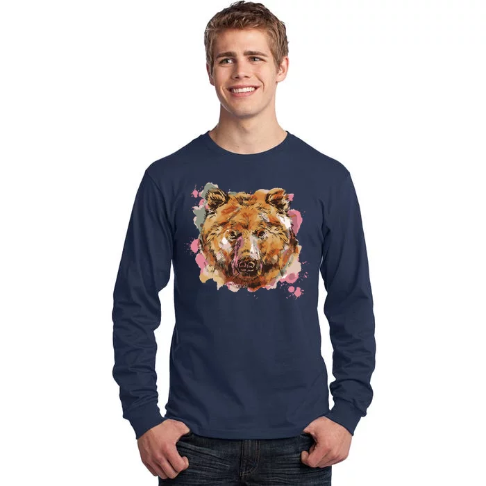 Wild Bear Art Tall Long Sleeve T-Shirt