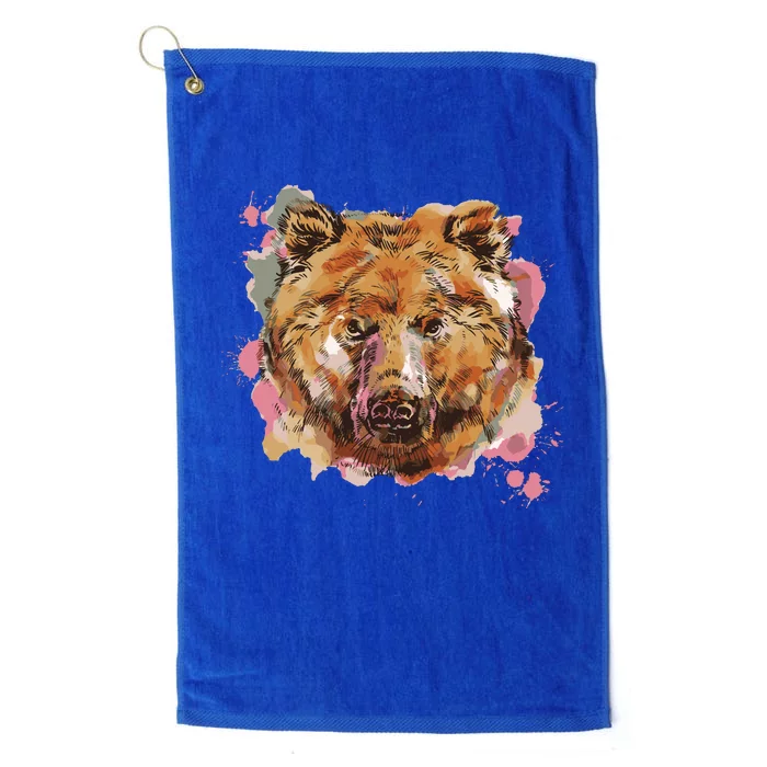 Wild Bear Art Platinum Collection Golf Towel