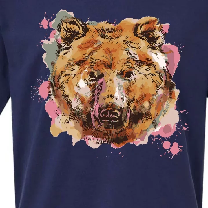 Wild Bear Art Sueded Cloud Jersey T-Shirt