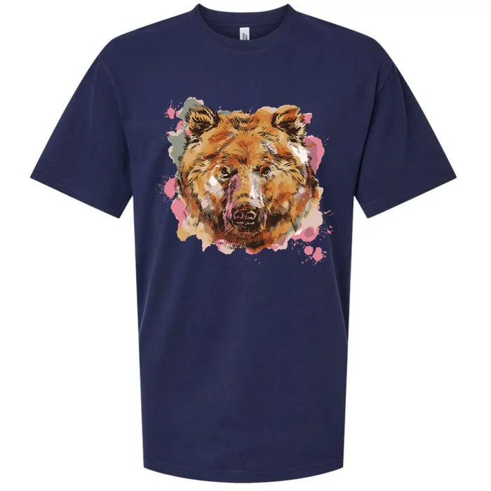 Wild Bear Art Sueded Cloud Jersey T-Shirt