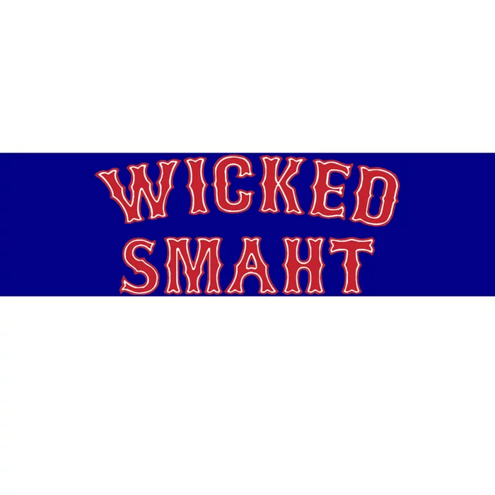 Wicked Boston Accent Bumper Sticker