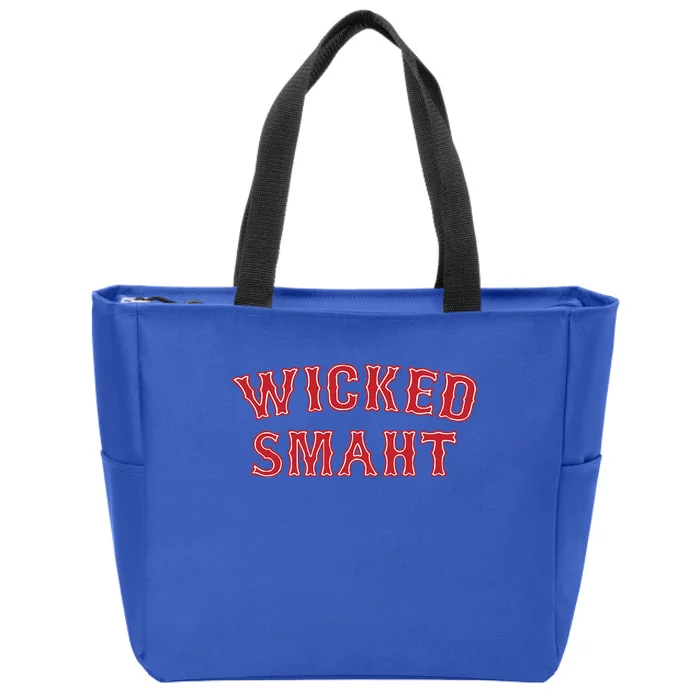 Wicked Boston Accent Zip Tote Bag