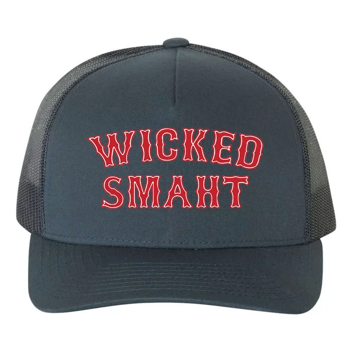 Wicked Boston Accent Yupoong Adult 5-Panel Trucker Hat