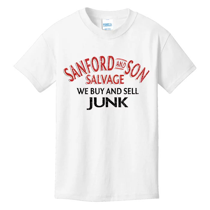 We Buy And Sell Junk Car Son In Sanford City Funny Meme Kids T-Shirt