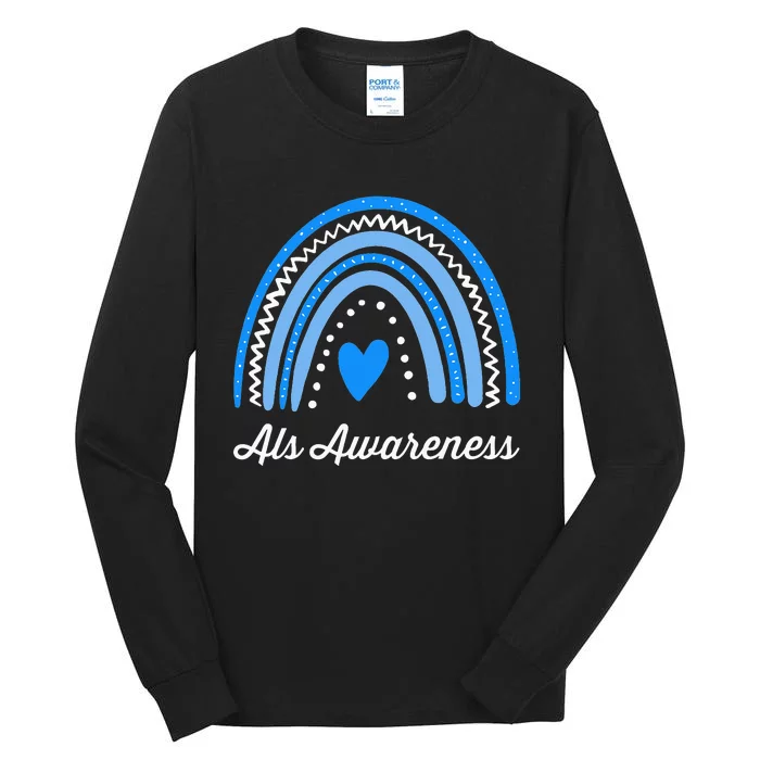 Wear Blue ALS Awareness Tall Long Sleeve T-Shirt