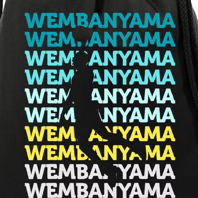 W.E.M.B.A.N.Y.A.M.A Basketball Amazing Gift Fan Drawstring Bag