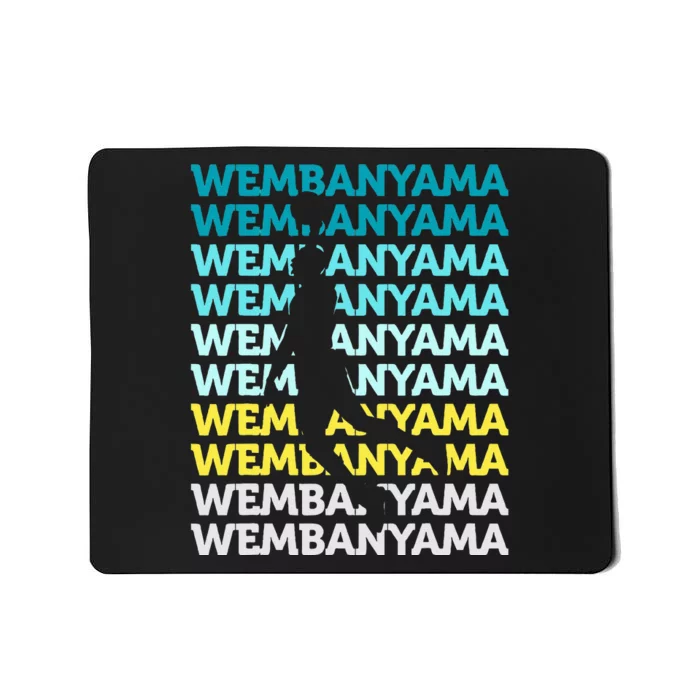 W.E.M.B.A.N.Y.A.M.A Basketball Amazing Gift Fan Mousepad