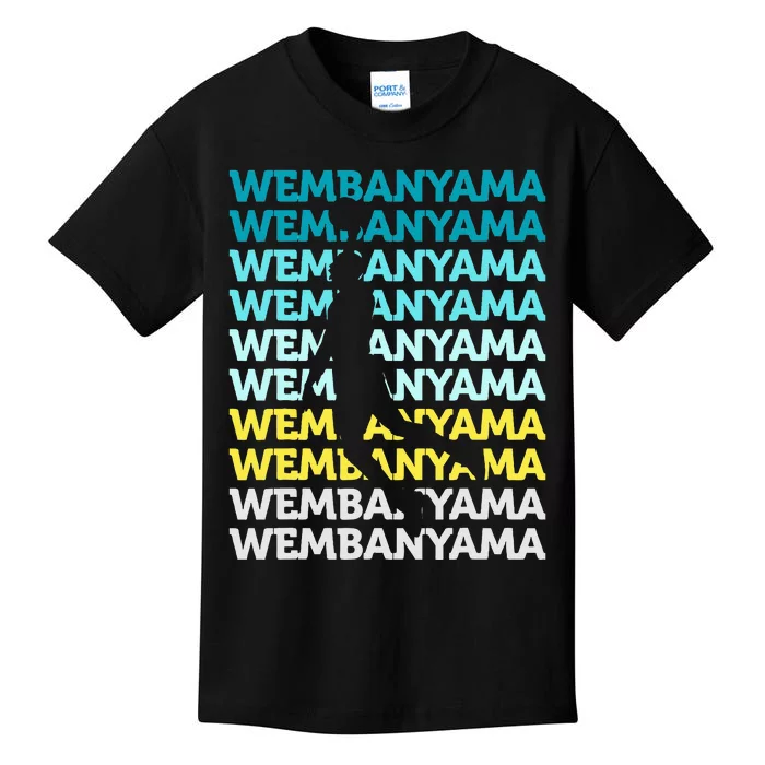 W.E.M.B.A.N.Y.A.M.A Basketball Amazing Gift Fan Kids T-Shirt