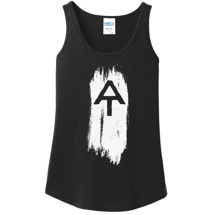 White Blaze Appalachian Trail At Minimalist Hiking Retro Ladies Essential Tank