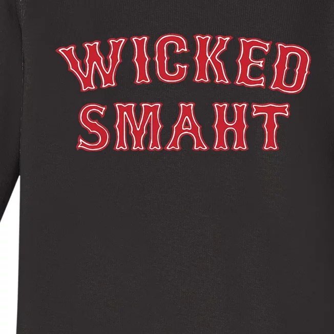 Wicked Boston Accent Baby Long Sleeve Bodysuit