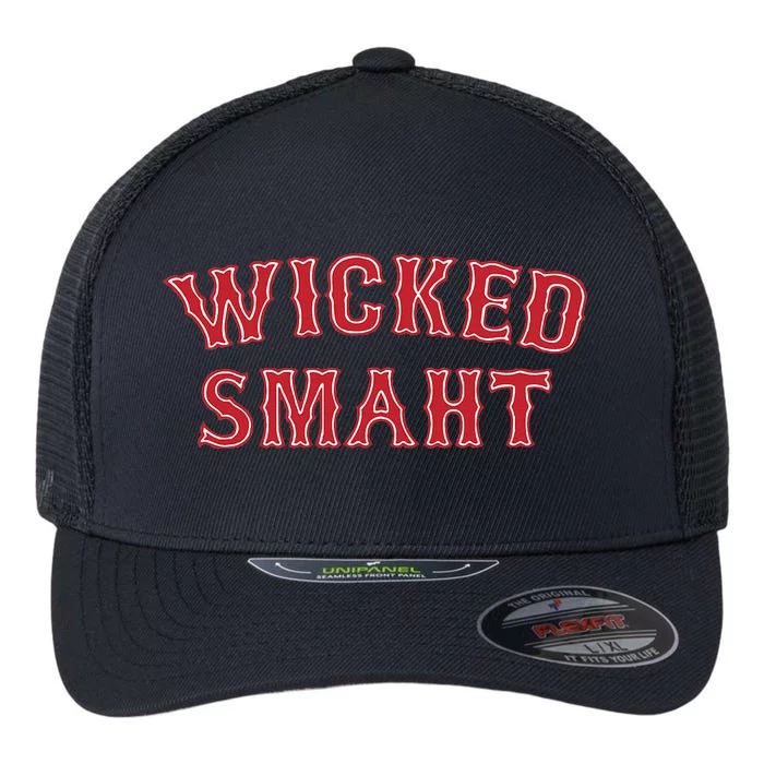 Wicked Boston Accent Flexfit Unipanel Trucker Cap