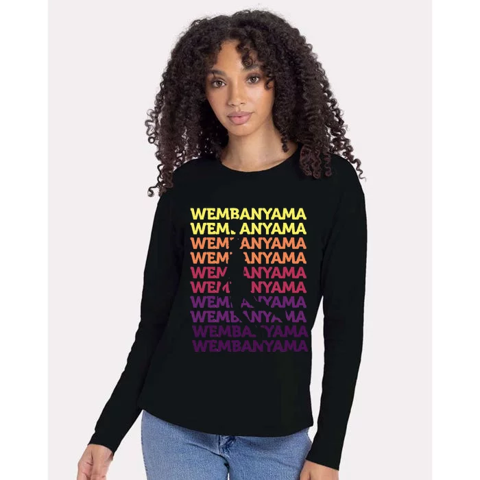 W.E.M.B.A.N.Y.A.M.A Basketball Amazing Gift Fan= Womens Cotton Relaxed Long Sleeve T-Shirt