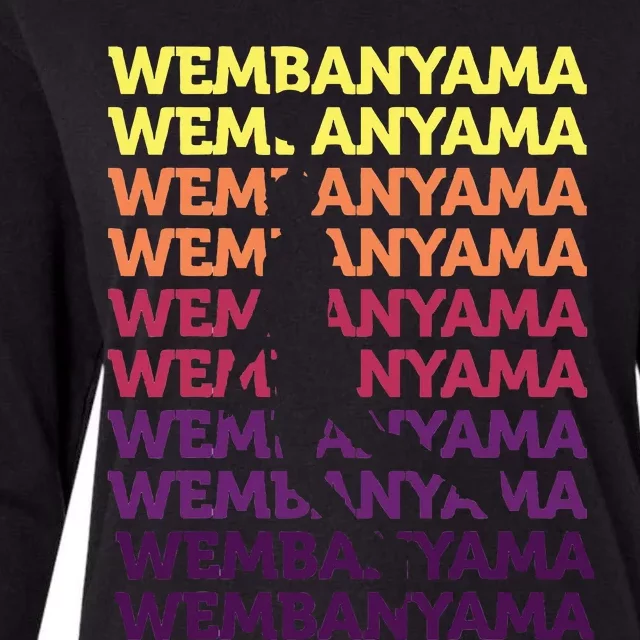 W.E.M.B.A.N.Y.A.M.A Basketball Amazing Gift Fan= Womens Cotton Relaxed Long Sleeve T-Shirt