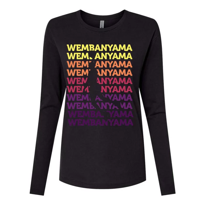 W.E.M.B.A.N.Y.A.M.A Basketball Amazing Gift Fan= Womens Cotton Relaxed Long Sleeve T-Shirt