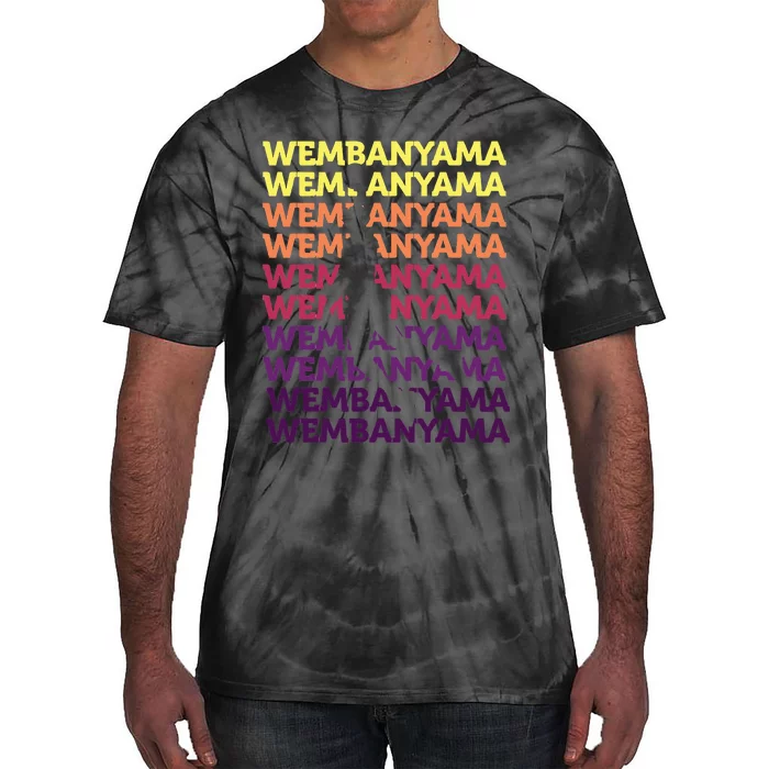 W.E.M.B.A.N.Y.A.M.A Basketball Amazing Gift Fan= Tie-Dye T-Shirt