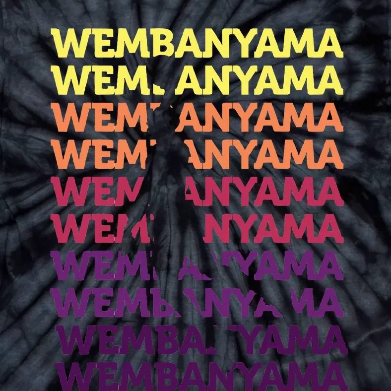 W.E.M.B.A.N.Y.A.M.A Basketball Amazing Gift Fan= Tie-Dye T-Shirt