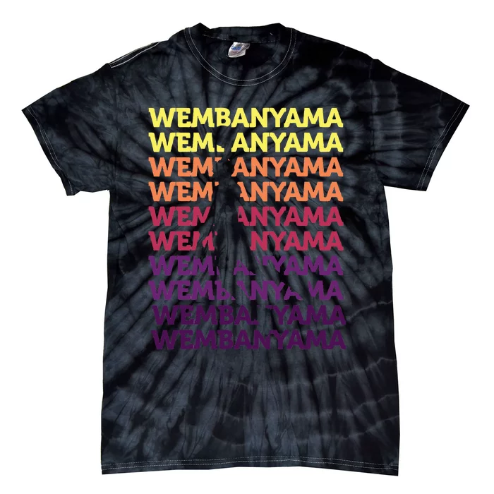 W.E.M.B.A.N.Y.A.M.A Basketball Amazing Gift Fan= Tie-Dye T-Shirt