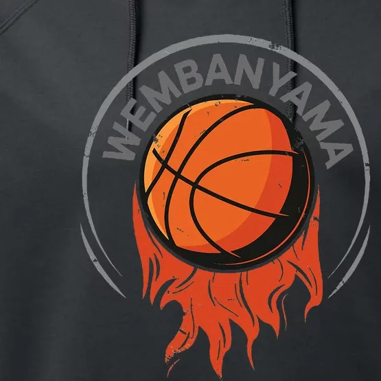 W.E.M.B.A.N.Y.A.M.A Basketball Amazing Performance Fleece Hoodie