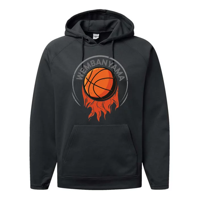 W.E.M.B.A.N.Y.A.M.A Basketball Amazing Performance Fleece Hoodie