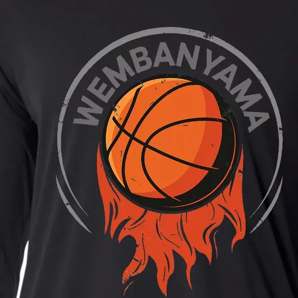 W.E.M.B.A.N.Y.A.M.A Basketball Amazing Cooling Performance Long Sleeve Crew