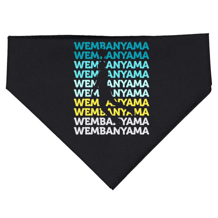 W.E.M.B.A.N.Y.A.M.A Basketball Amazing Gift Fan USA-Made Doggie Bandana