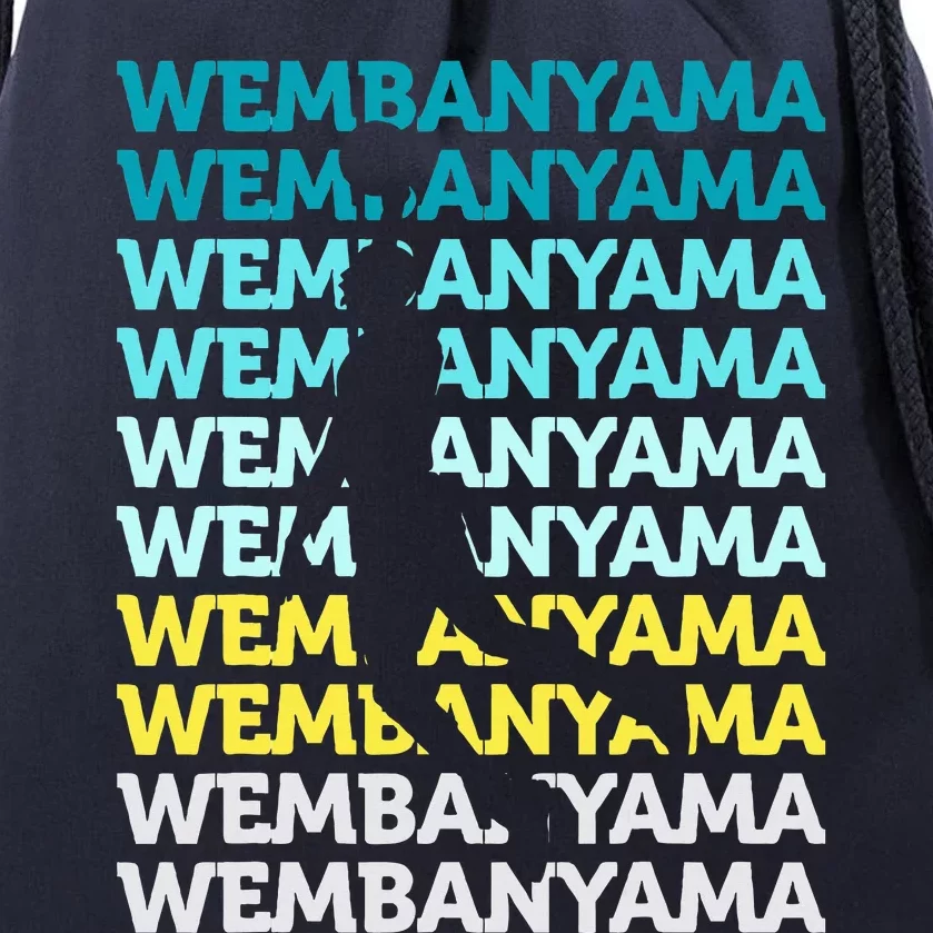 W.E.M.B.A.N.Y.A.M.A Basketball Amazing Gift Fan Drawstring Bag