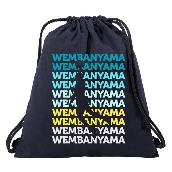 W.E.M.B.A.N.Y.A.M.A Basketball Amazing Gift Fan Drawstring Bag