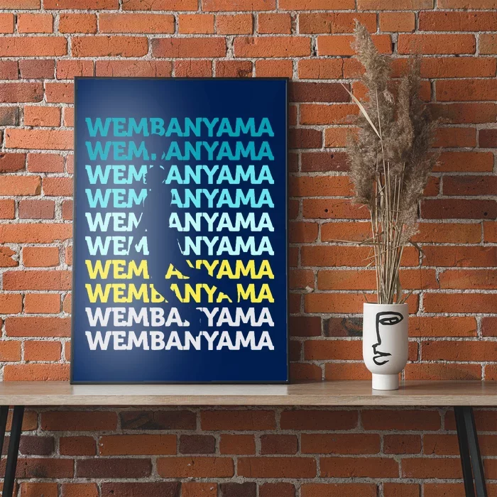 W.E.M.B.A.N.Y.A.M.A Basketball Amazing Gift Fan Poster