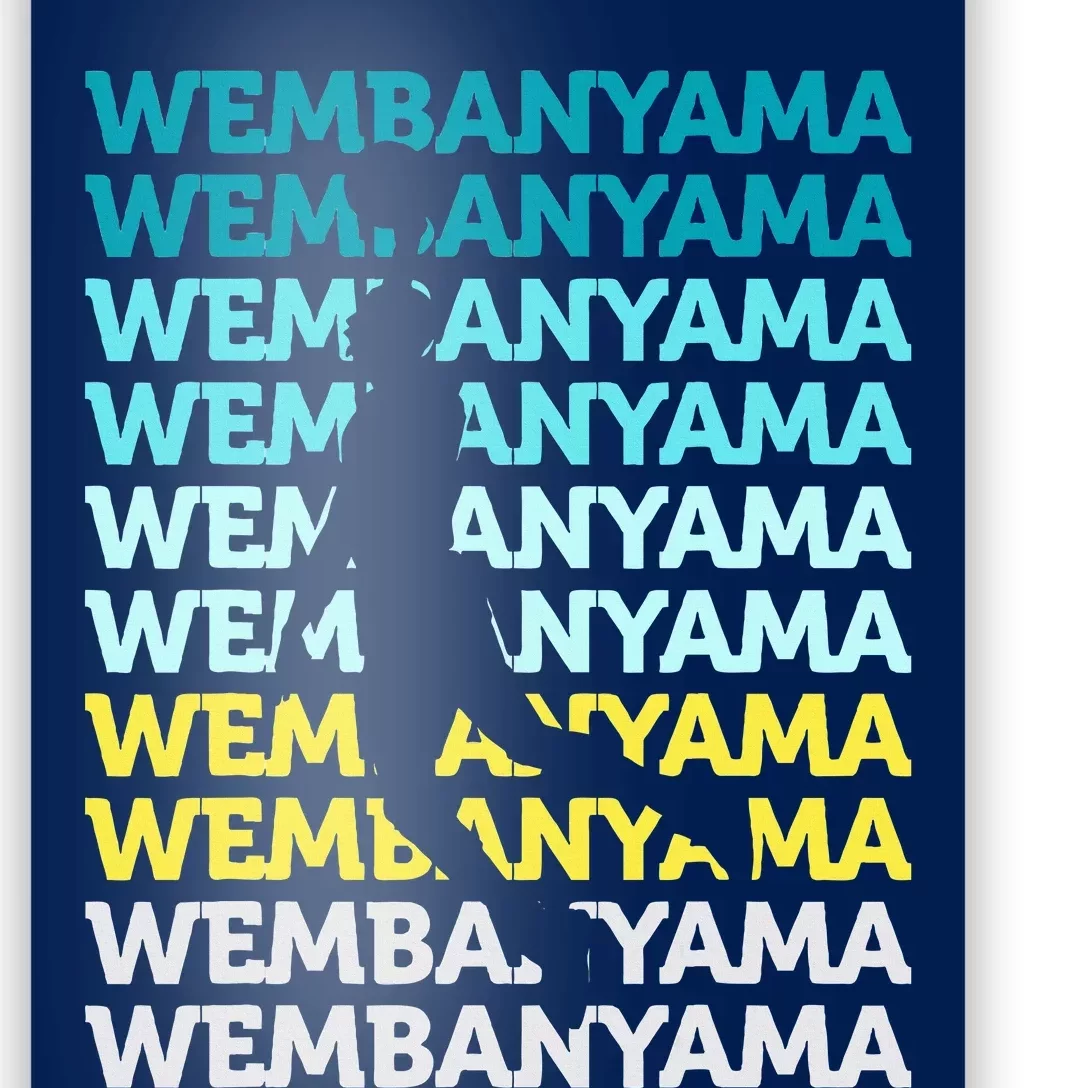 W.E.M.B.A.N.Y.A.M.A Basketball Amazing Gift Fan Poster