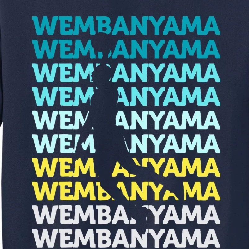 W.E.M.B.A.N.Y.A.M.A Basketball Amazing Gift Fan Tall Sweatshirt