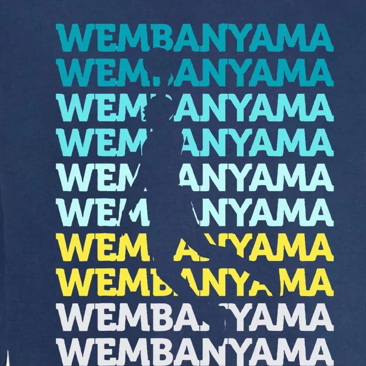 W.E.M.B.A.N.Y.A.M.A Basketball Amazing Gift Fan Garment-Dyed Sweatshirt