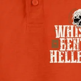 Whiskey Bent And Hellbound Shirts Distressed Biker Style Dry Zone Grid Performance Polo