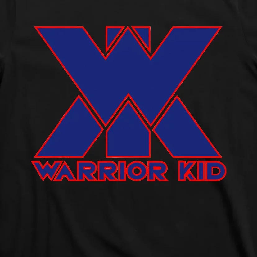 Warrior Blue And Red Logo T-Shirt