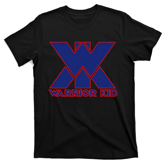 Warrior Blue And Red Logo T-Shirt