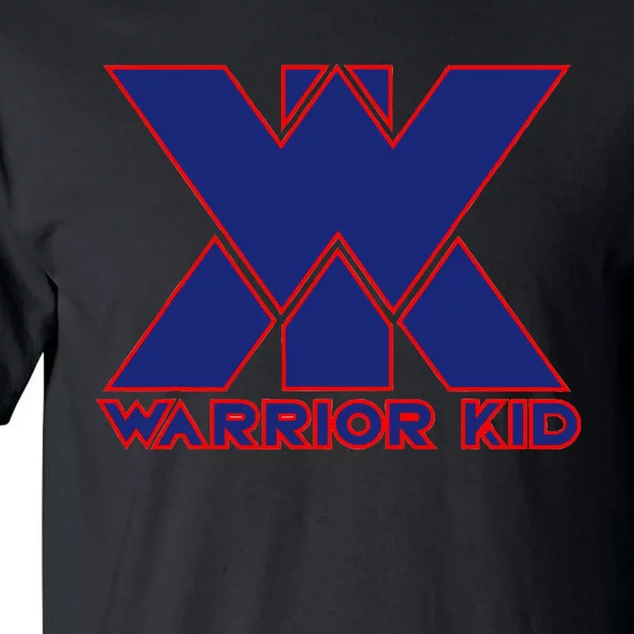 Warrior Blue And Red Logo Tall T-Shirt