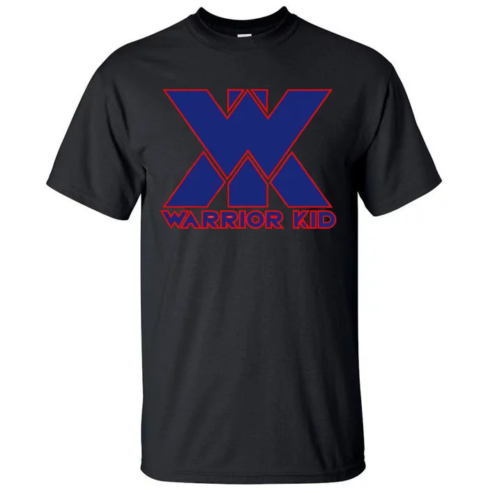 Warrior Blue And Red Logo Tall T-Shirt