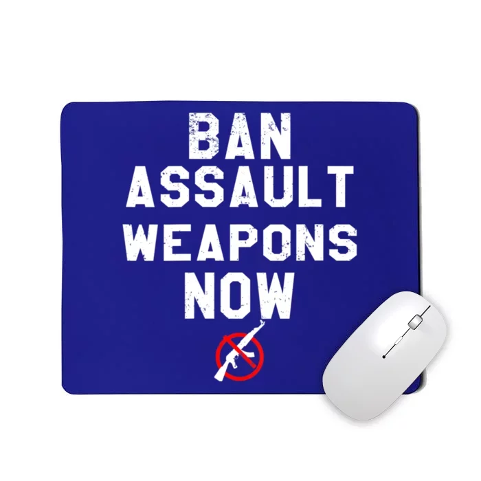 Womens Ban Assault Weapons Now Anti Gun March Mousepad